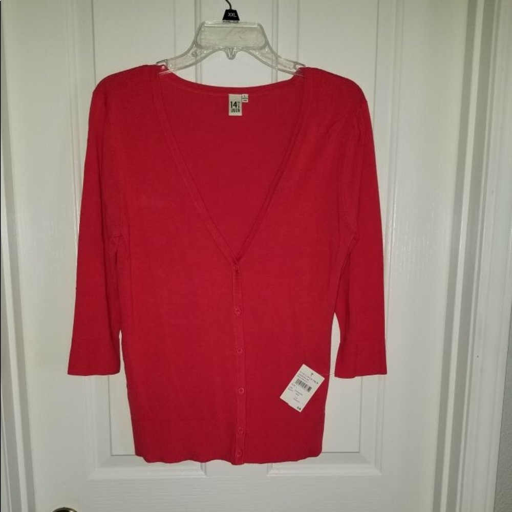 14TH & UNION V-Neck Cardigan - NWT